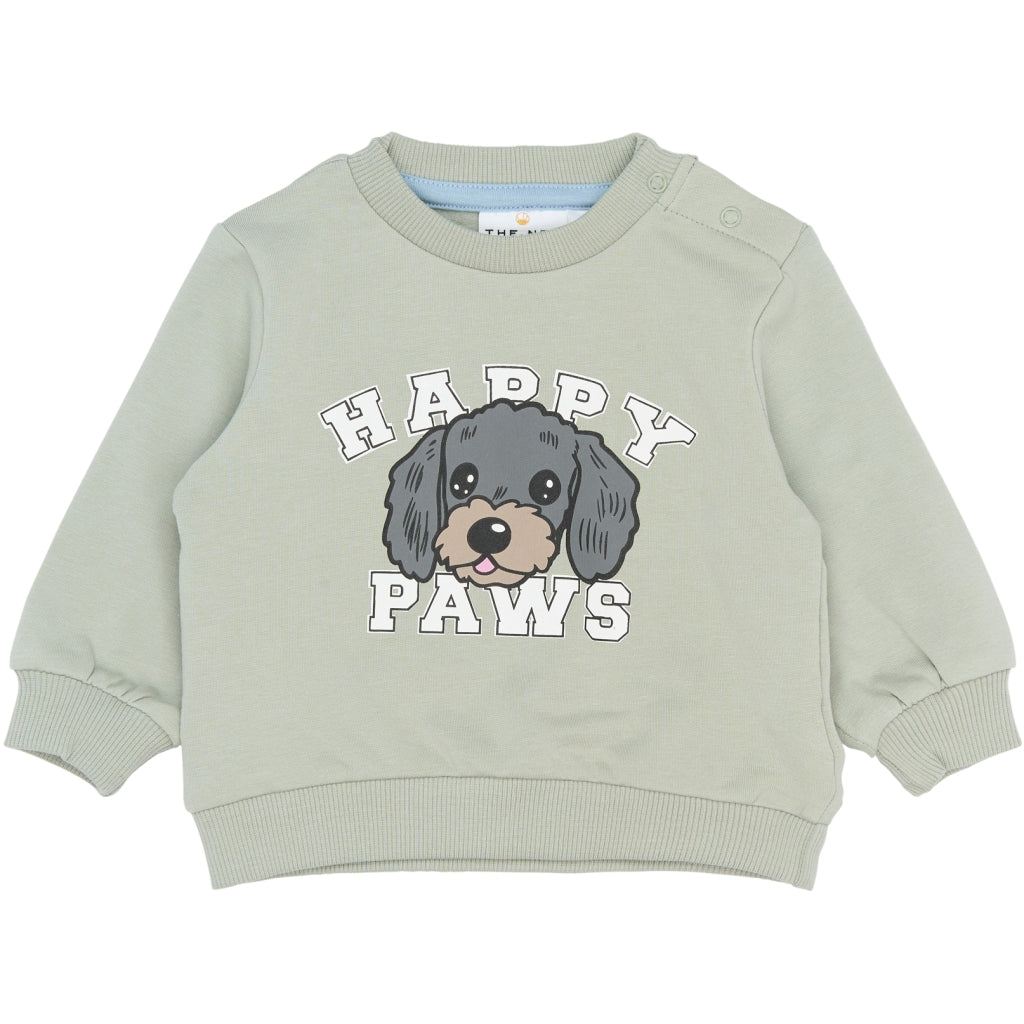 THE NEW SIBLINGS TNSBSacarias Sweatshirt Sweatshirt Aqua gray