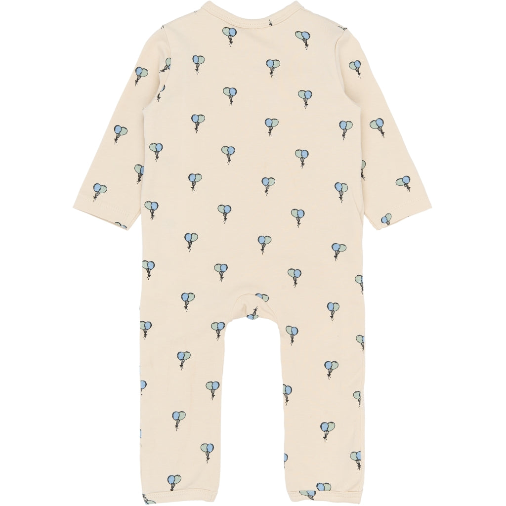 THE NEW SIBLINGS TNSBSoon Langærmet Wrap Heldragt Heldragter Gardenia AOP