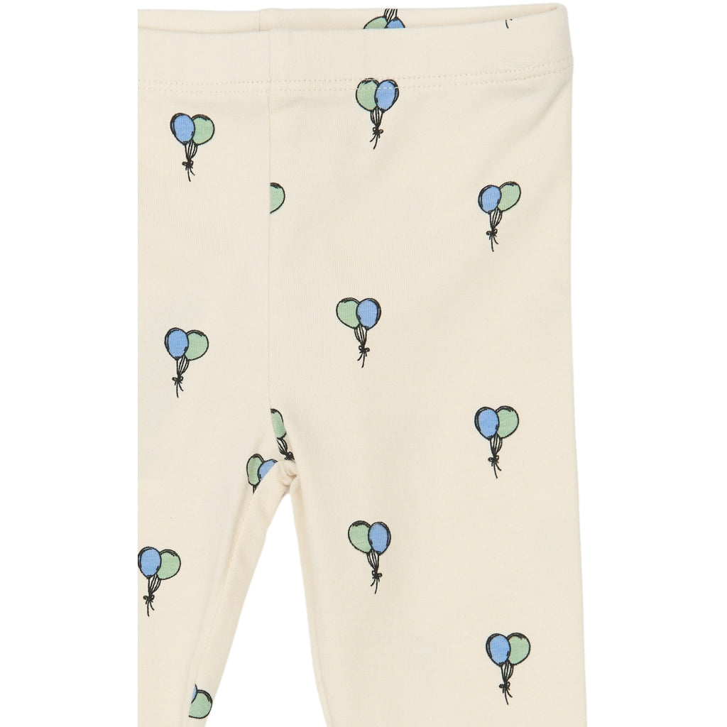 THE NEW SIBLINGS TNSBSoon Leggings Leggings Gardenia AOP