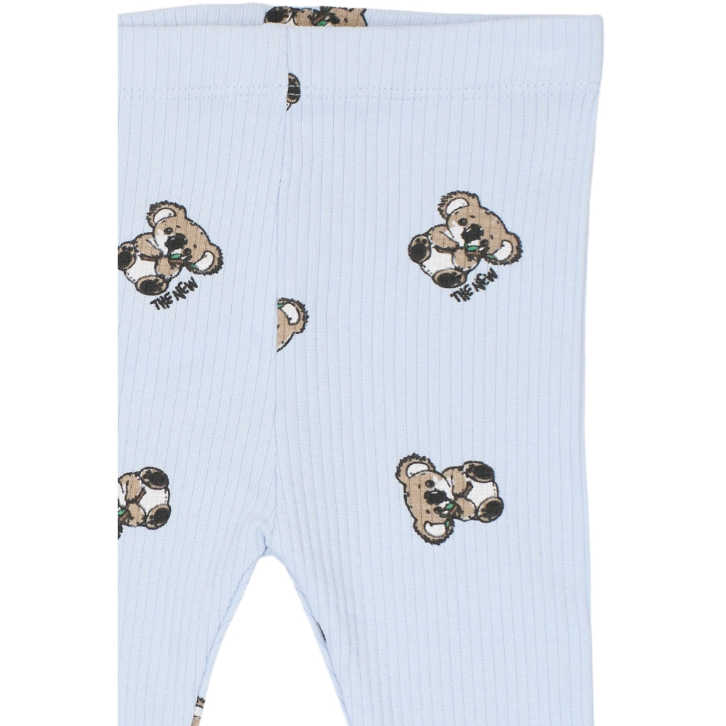 THE NEW SIBLINGS TNSBTopper Rib Leggings Leggings Heather AOP