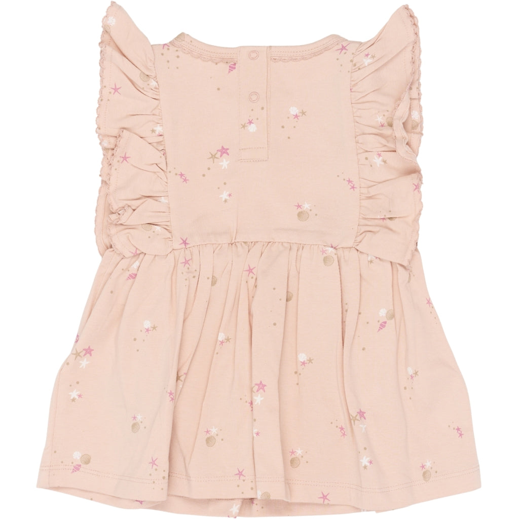 THE NEW SIBLINGS TNSBTova Ærmeløs Bodydress Kjoler Peach Whip AOP