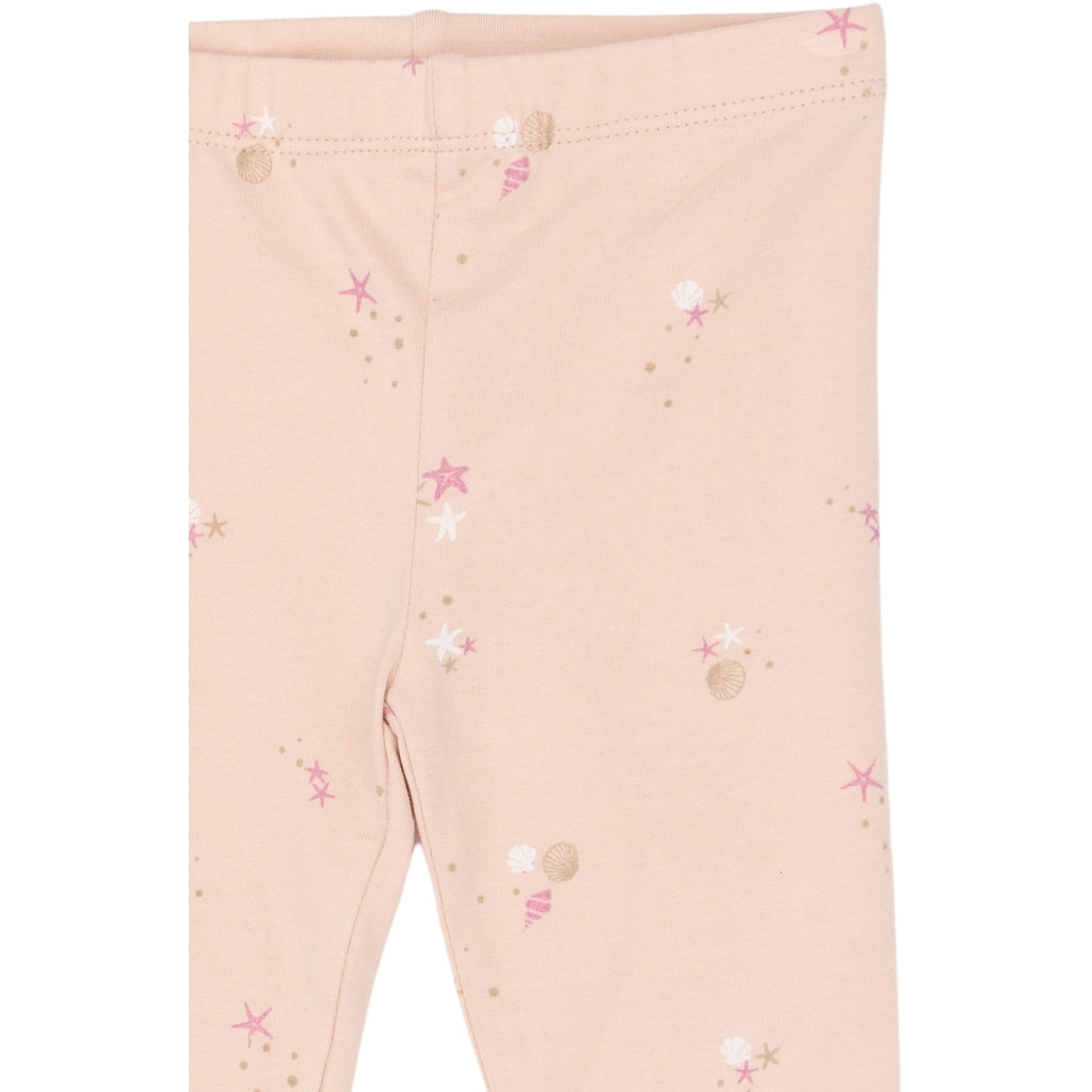THE NEW SIBLINGS TNSBTova Leggings Leggings Peach Whip AOP