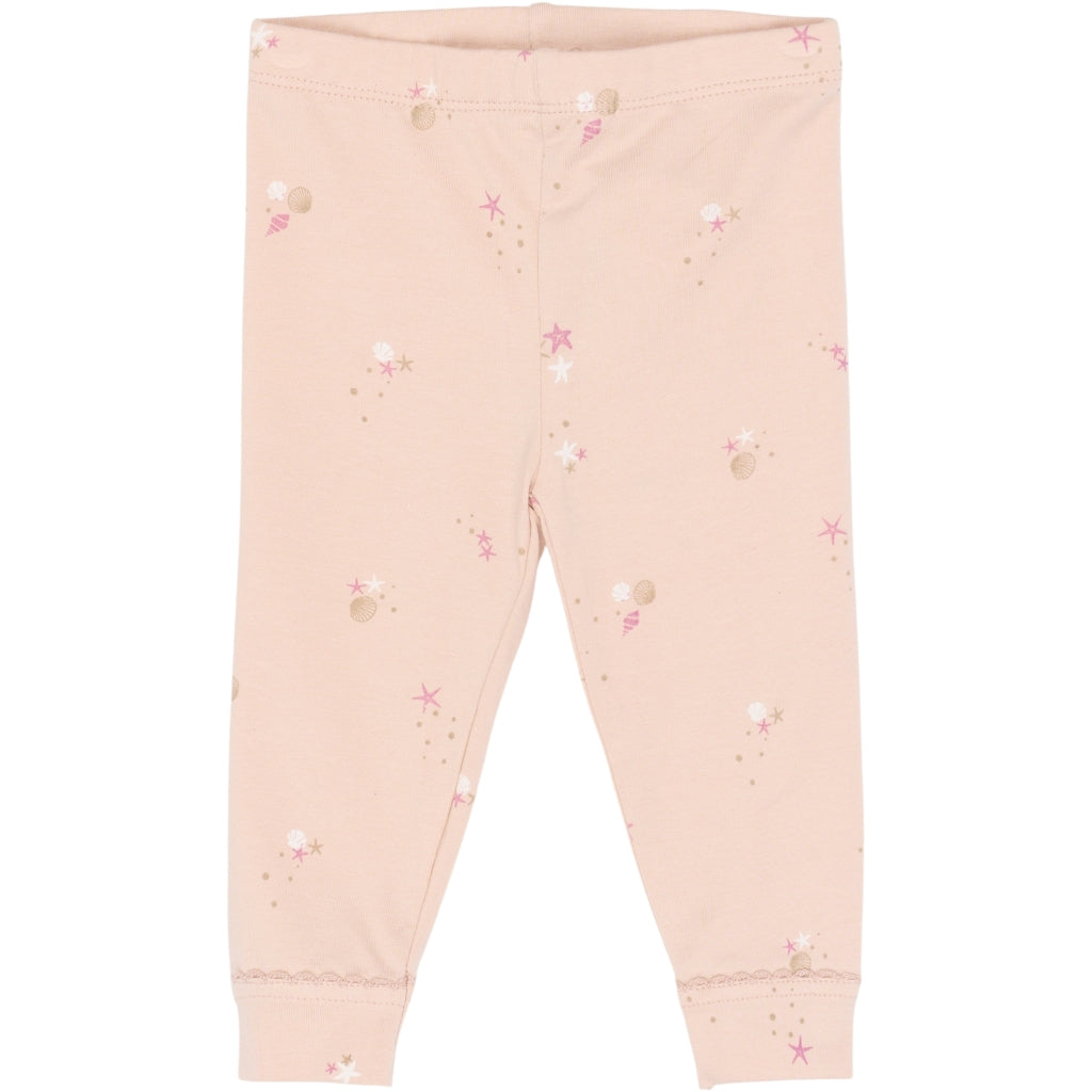 THE NEW SIBLINGS TNSBTova Leggings Leggings Peach Whip AOP
