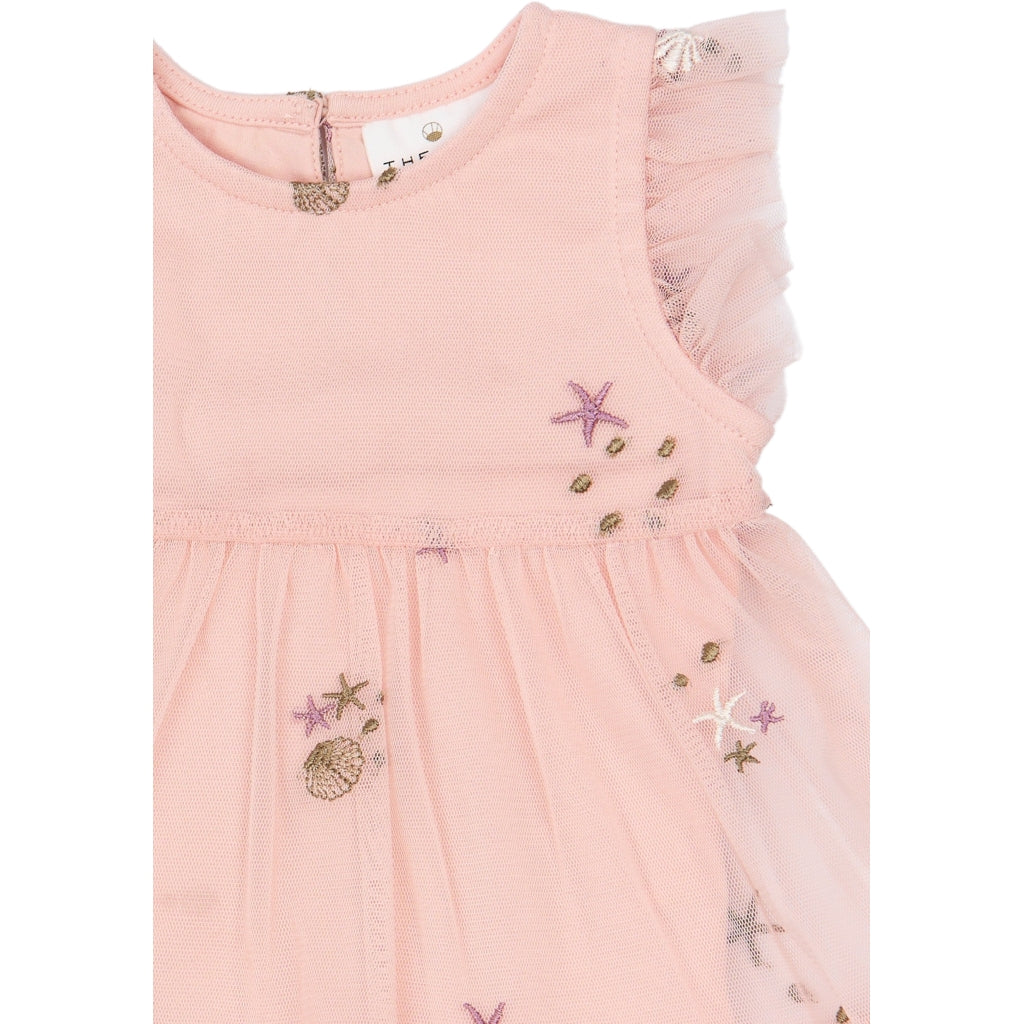 THE NEW SIBLINGS TNSBTulla Ærmeløs Bodydress Kjoler Peach Whip EMB