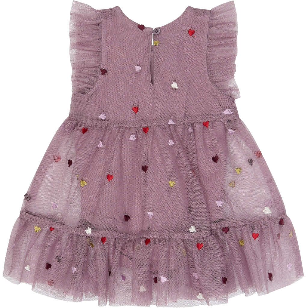 THE NEW SIBLINGS TNSBVadia Sleeveless Mesh bodykjole Kjoler Elderberry EMB TN