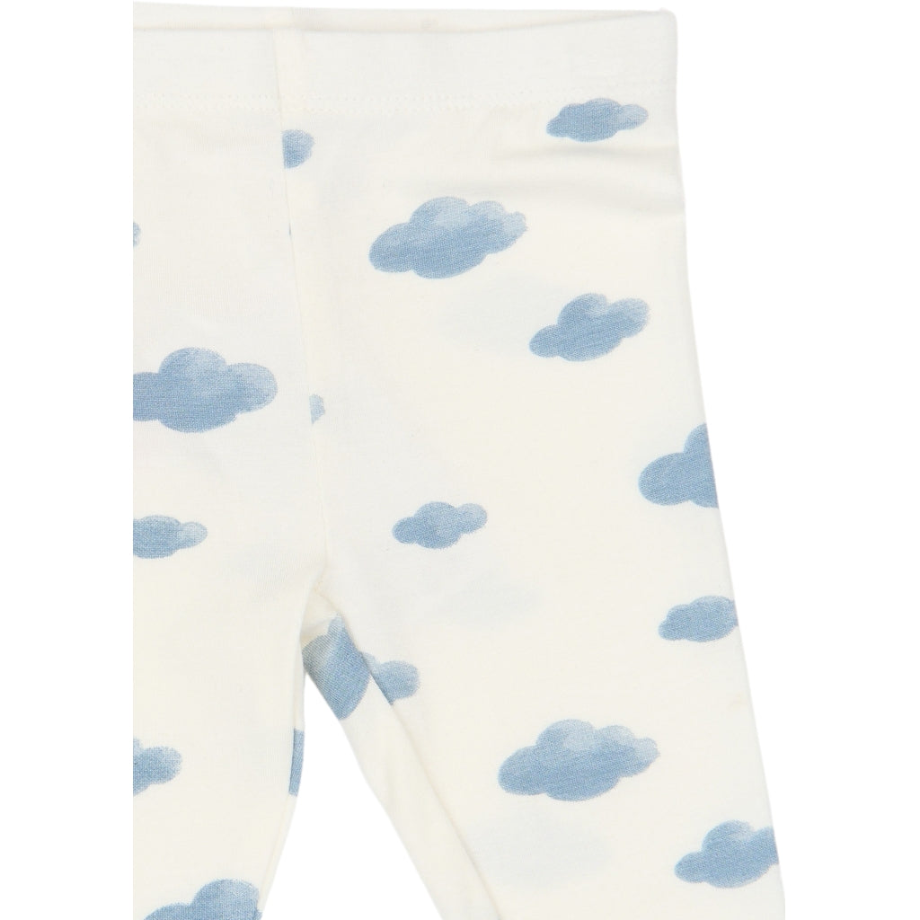 THE NEW SIBLINGS TNSBVireo Modal leggings Leggings Gardenia AOP