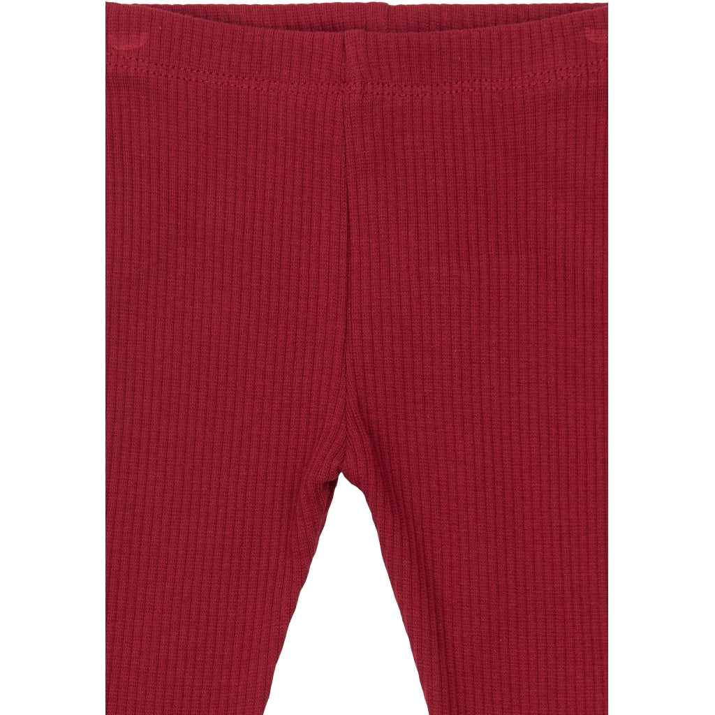 THE NEW SIBLINGS TNSBYanni Rib Leggings Leggings Rio Red TN