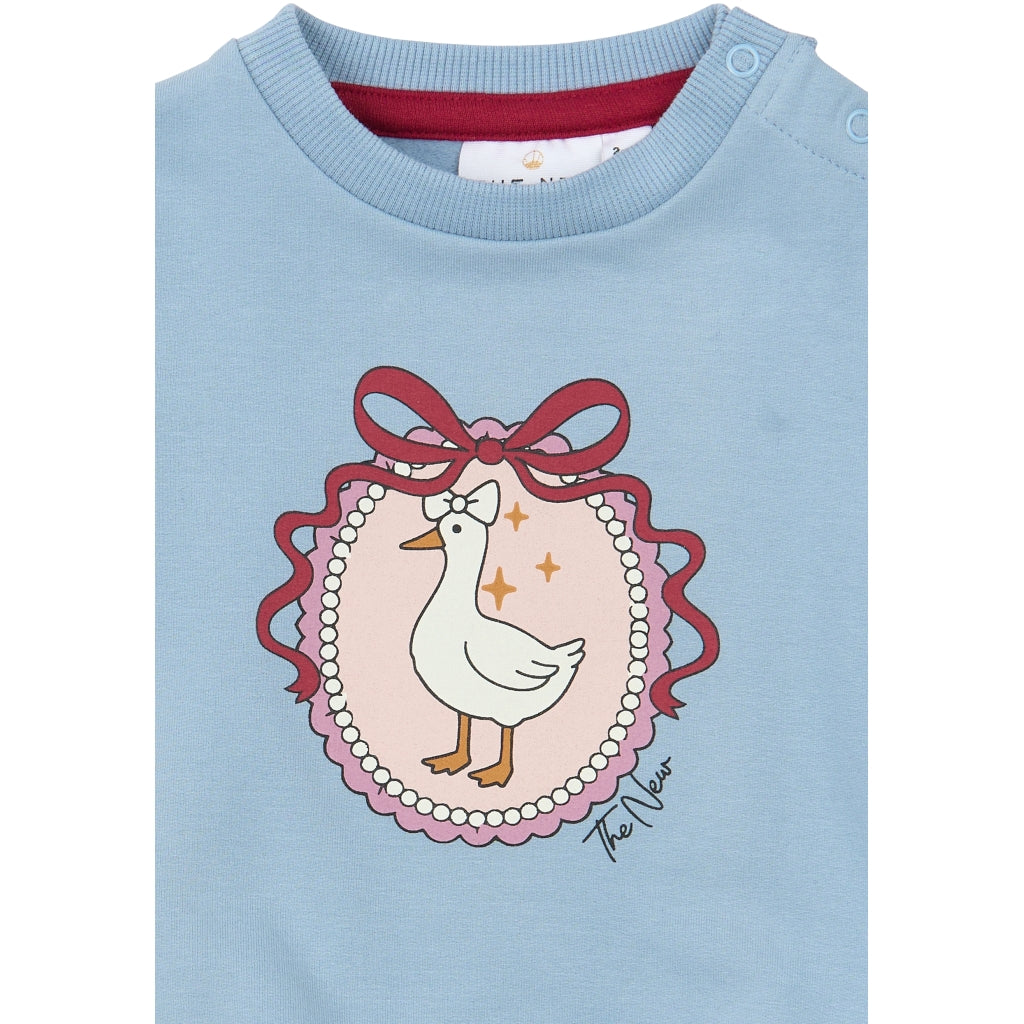 THE NEW SIBLINGS TNSBYasa Sweatshirt Sweatshirt Ashley Blue