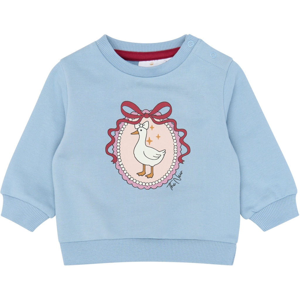 THE NEW SIBLINGS TNSBYasa Sweatshirt Sweatshirt Ashley Blue