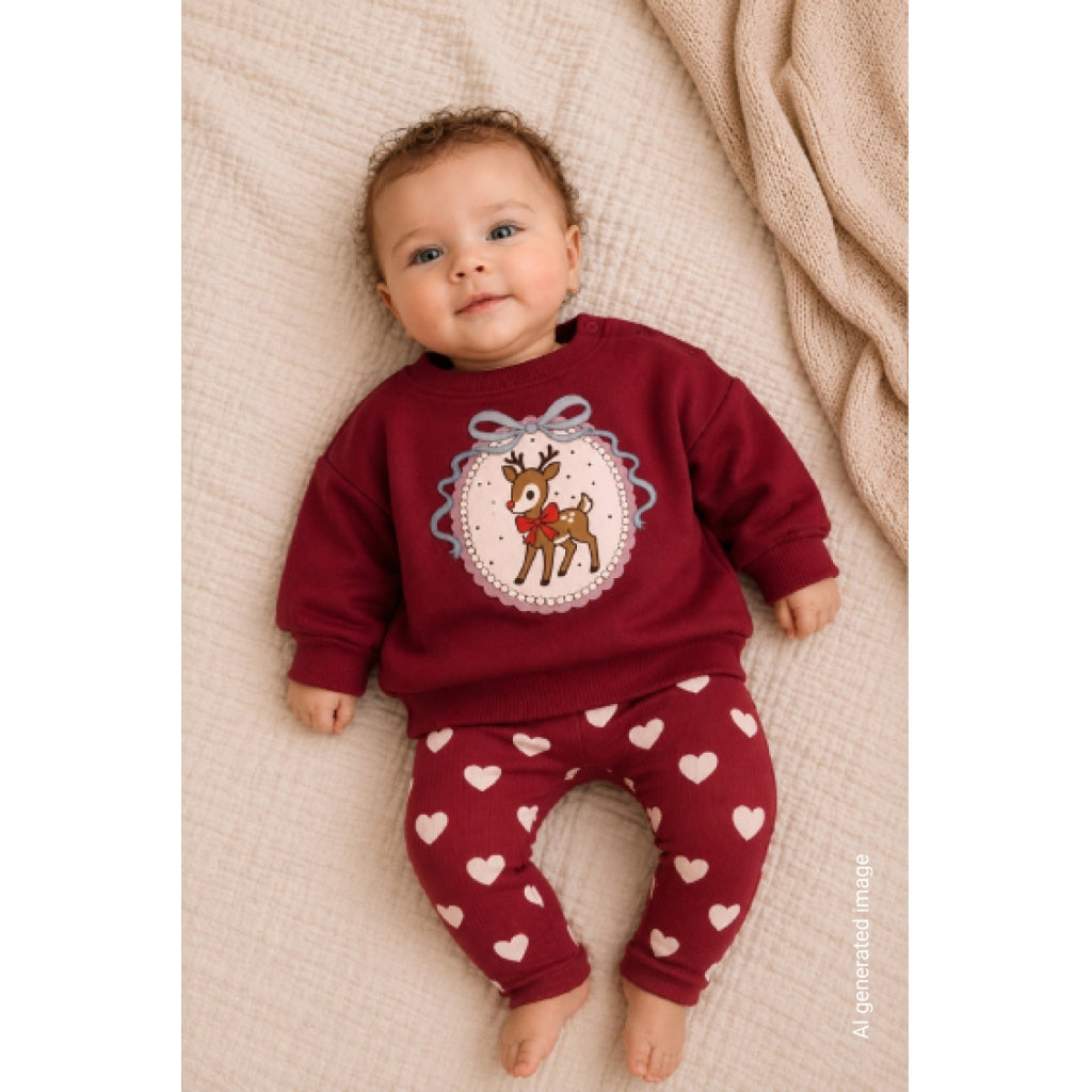 THE NEW SIBLINGS TNSBYasa Sweatshirt Sweatshirt Rio Red TN