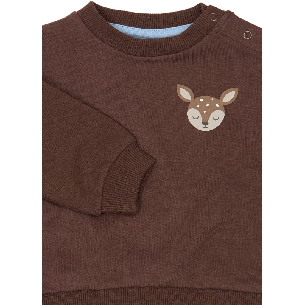 THE NEW SIBLINGS TNSBYiki Sweatshirt Sweatshirt Chestnut