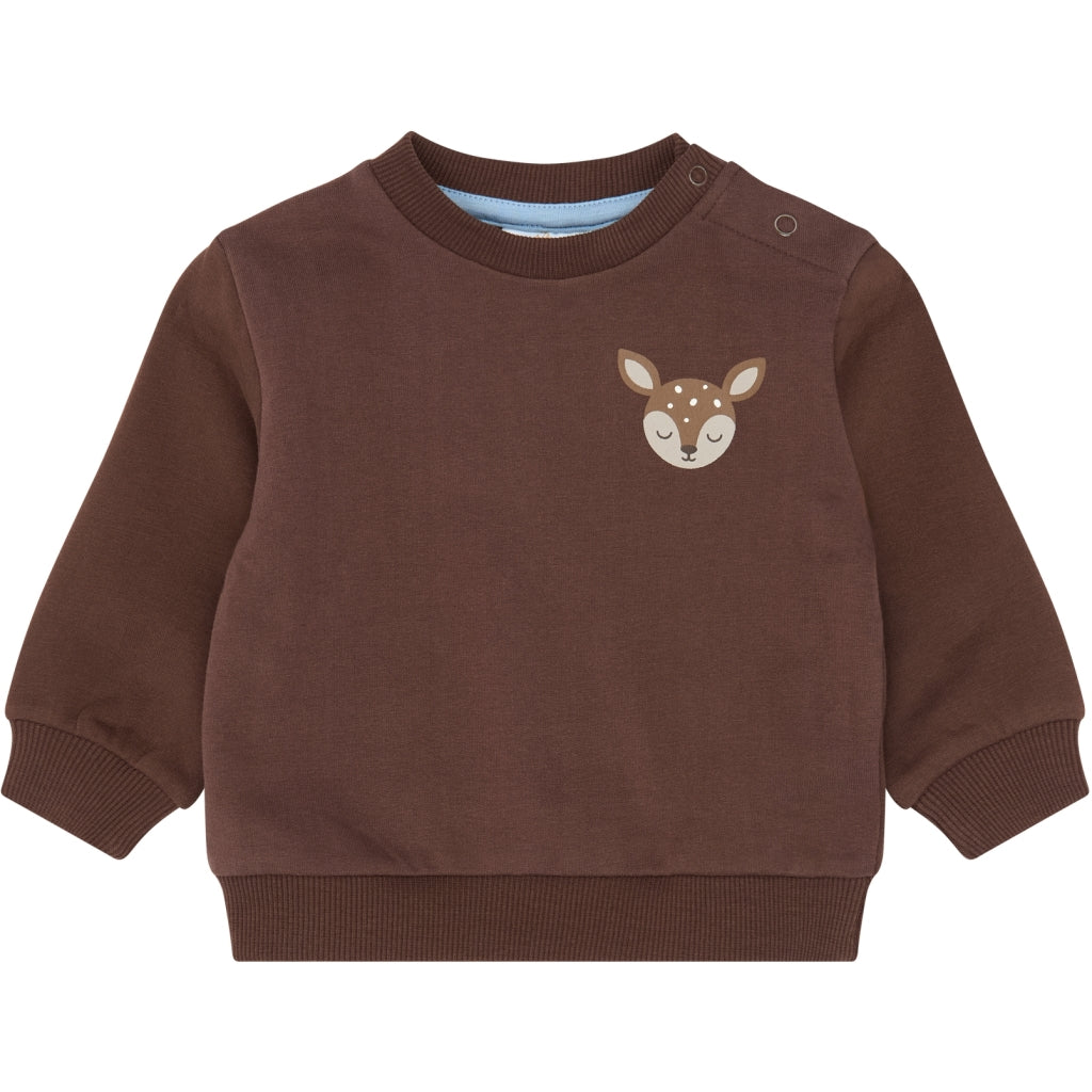THE NEW SIBLINGS TNSBYiki Sweatshirt Sweatshirt Chestnut