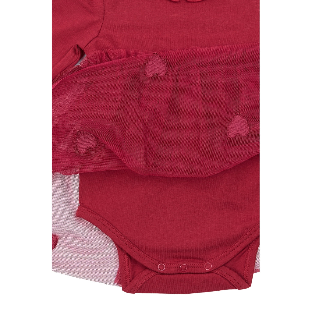 THE NEW SIBLINGS TNSBYnalla Langærmet Mesh Bodykjole Kjoler Rio Red EMB
