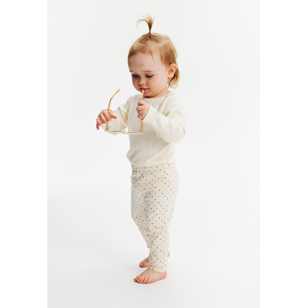 THE NEW SIBLINGS TNSJayda Leggings Leggings White Swan