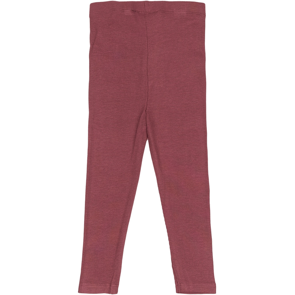 THE NEW SIBLINGS TNSKrista Rib Leggings Leggings Crushed Berry