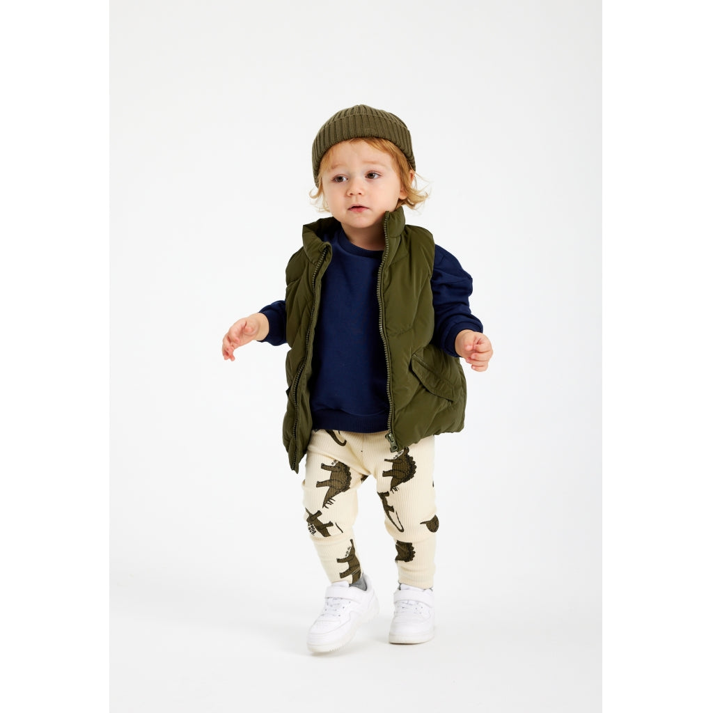 THE NEW SIBLINGS TNSLance Unisex Waistcoat Jakker Ivy Green