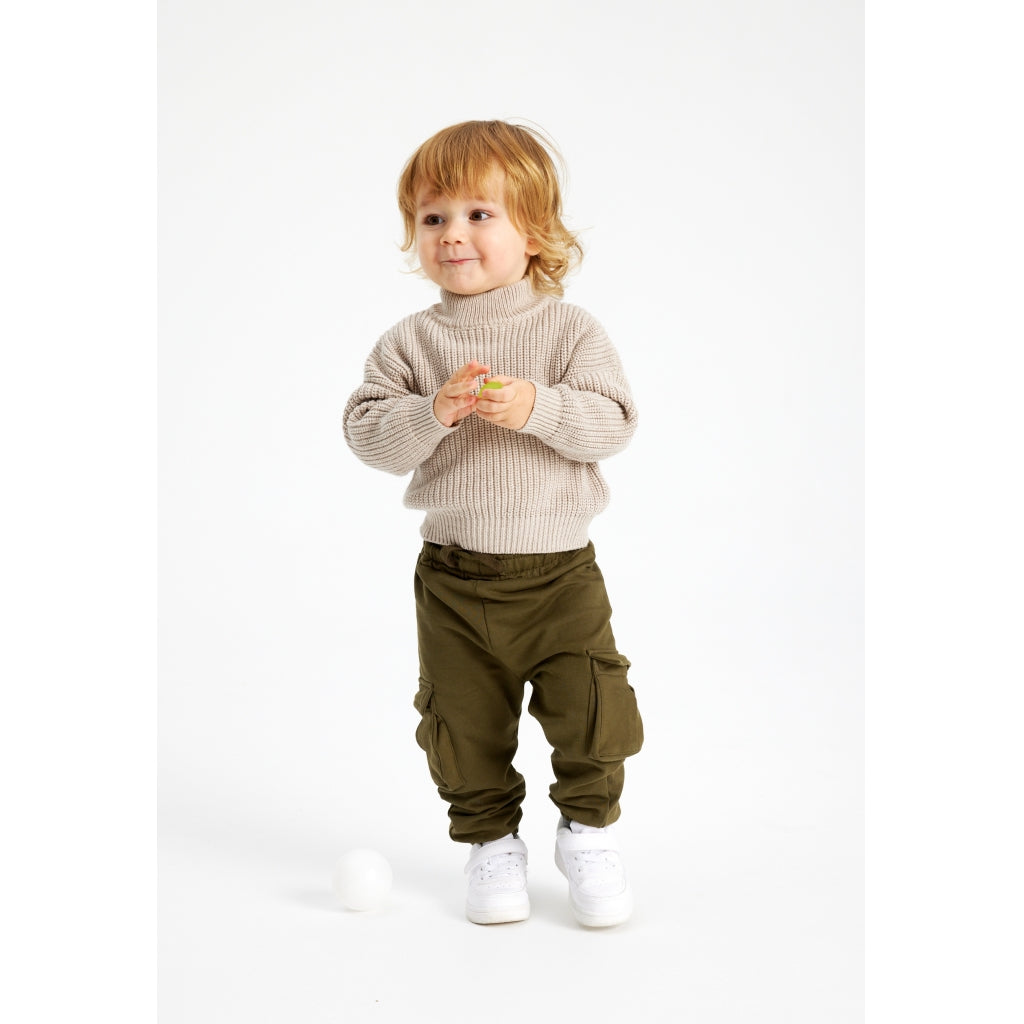 THE NEW SIBLINGS TNSLegend Unisex Cargo Sweatpants Bukser Ivy Green