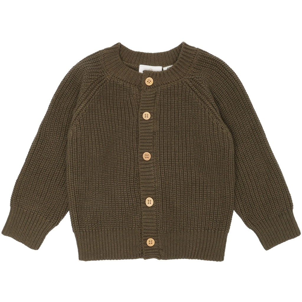 THE NEW SIBLINGS TNSLino Strik Cardigan Cardigan Ivy Green