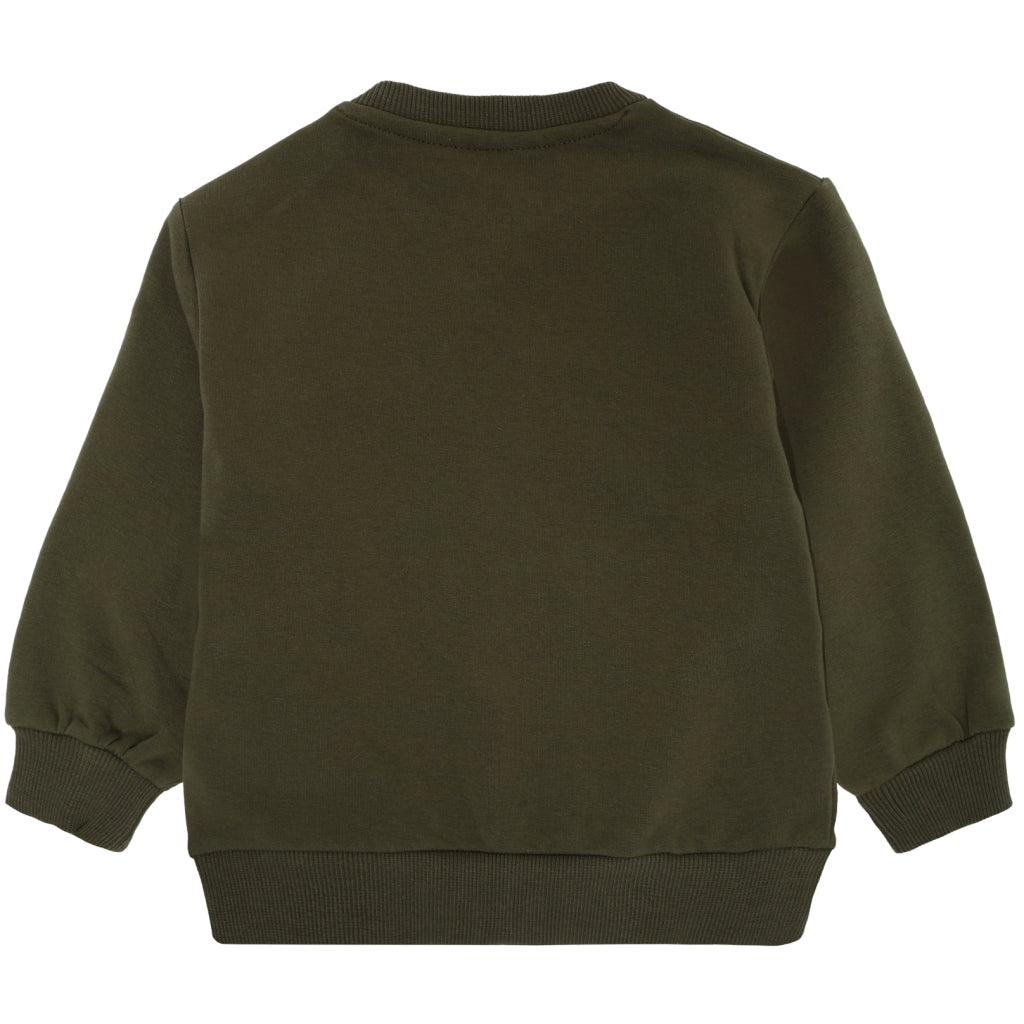 THE NEW SIBLINGS TNSLuigi Sweatshirt Sweatshirt Ivy Green