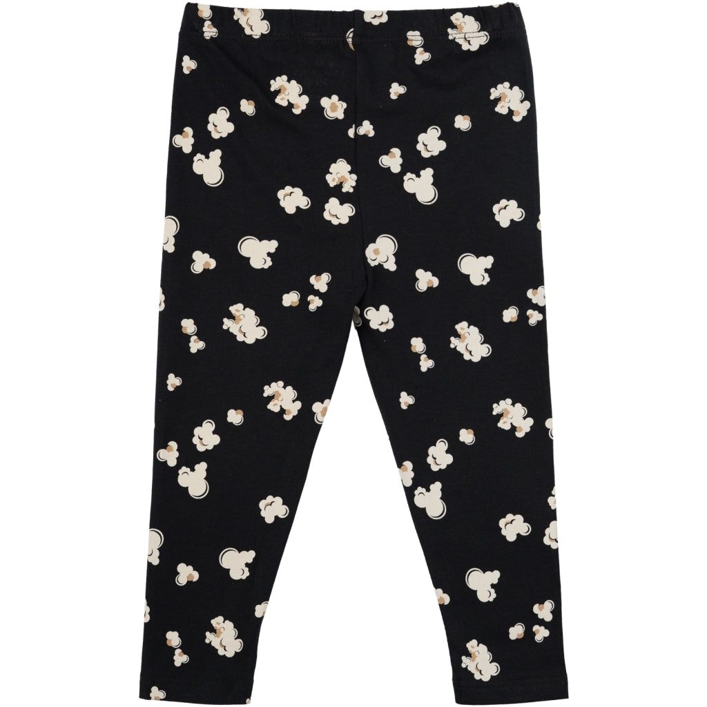 THE NEW SIBLINGS TNSMateo Leggings Leggings Black Beauty Popcorn AOP