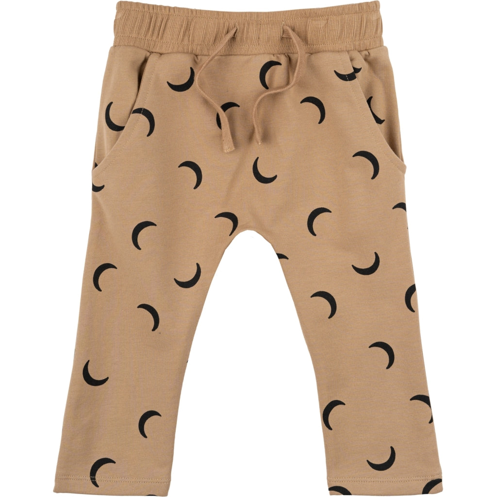 THE NEW SIBLINGS TNSMika Unisex Sweatpants Bukser Tannin Moon AOP