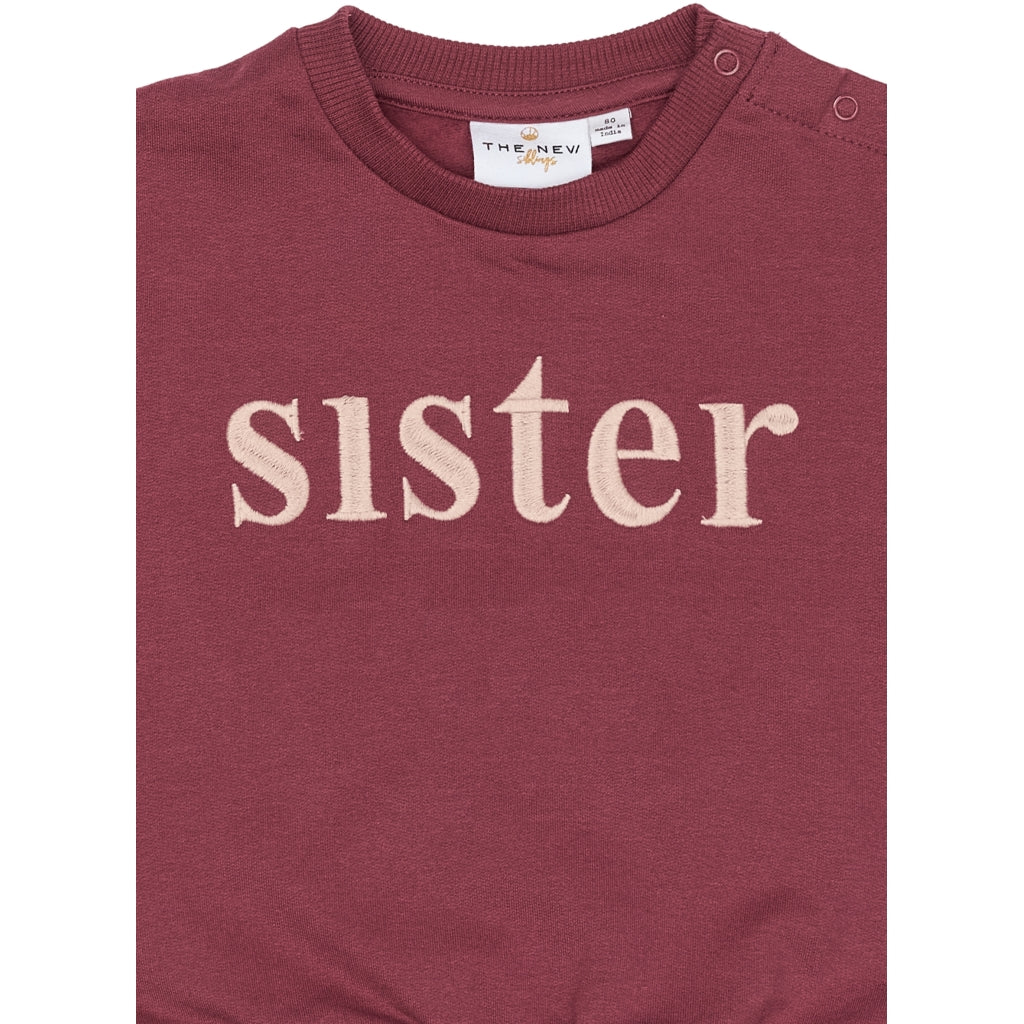 THE NEW SIBLINGS TNSMolly Sweatshirt Sweatshirt Crushed Berry