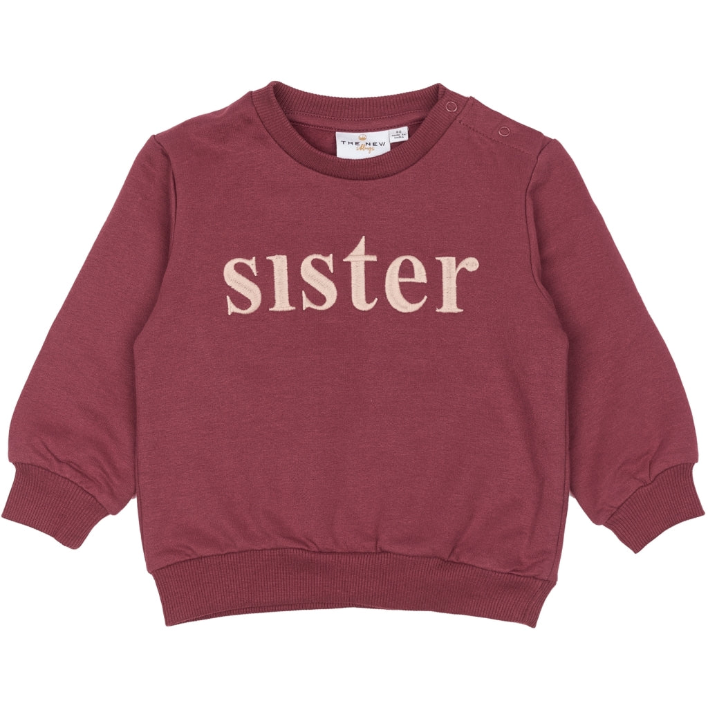 THE NEW SIBLINGS TNSMolly Sweatshirt Sweatshirt Crushed Berry