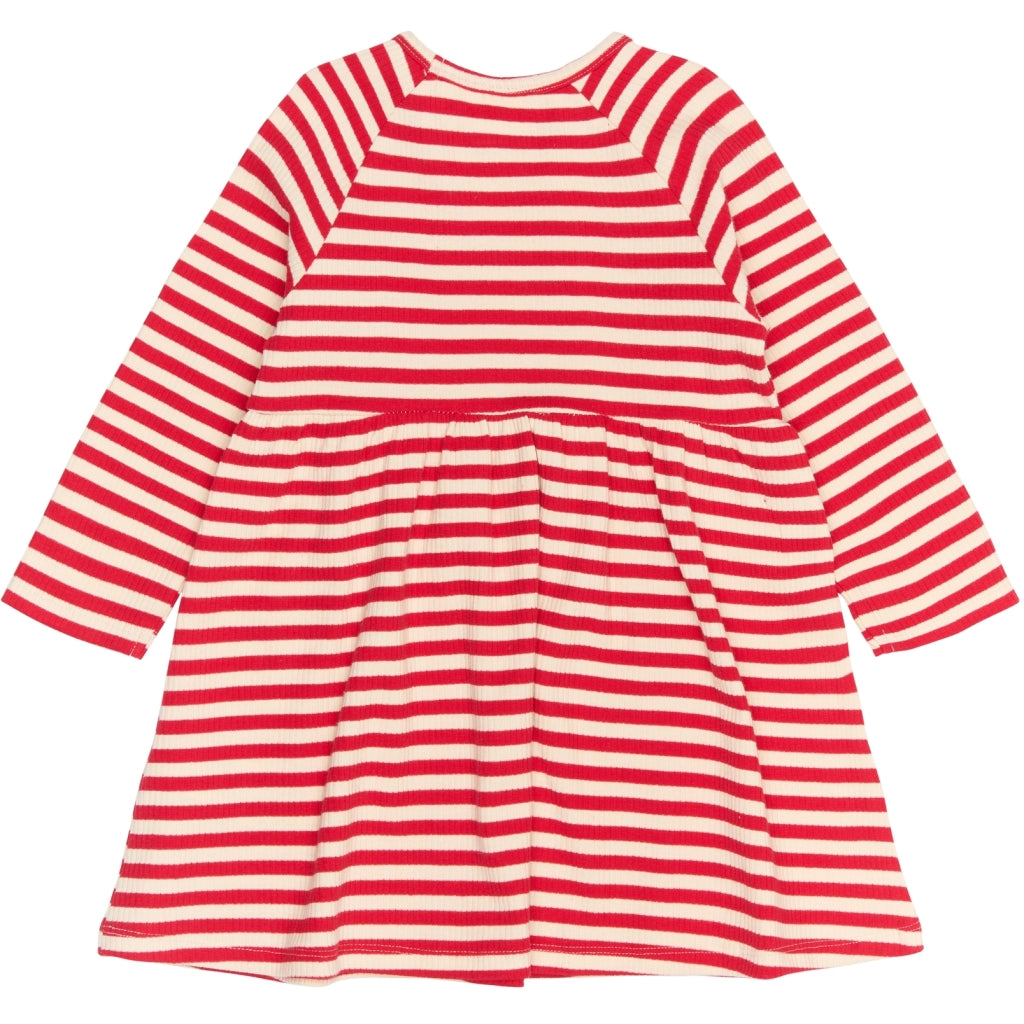 THE NEW SIBLINGS TNSTFro Langærmet Loose Rib Kjole Kjoler Ski Patrol Striped