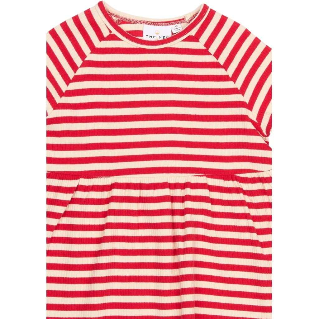THE NEW SIBLINGS TNSTFro Langærmet Loose Rib Kjole Kjoler Ski Patrol Striped