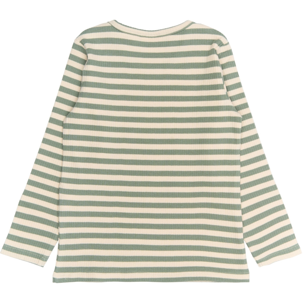 THE NEW SIBLINGS TNSTFro Langærmet Rib Bluse Langærmet bluse Lily Pad Striped