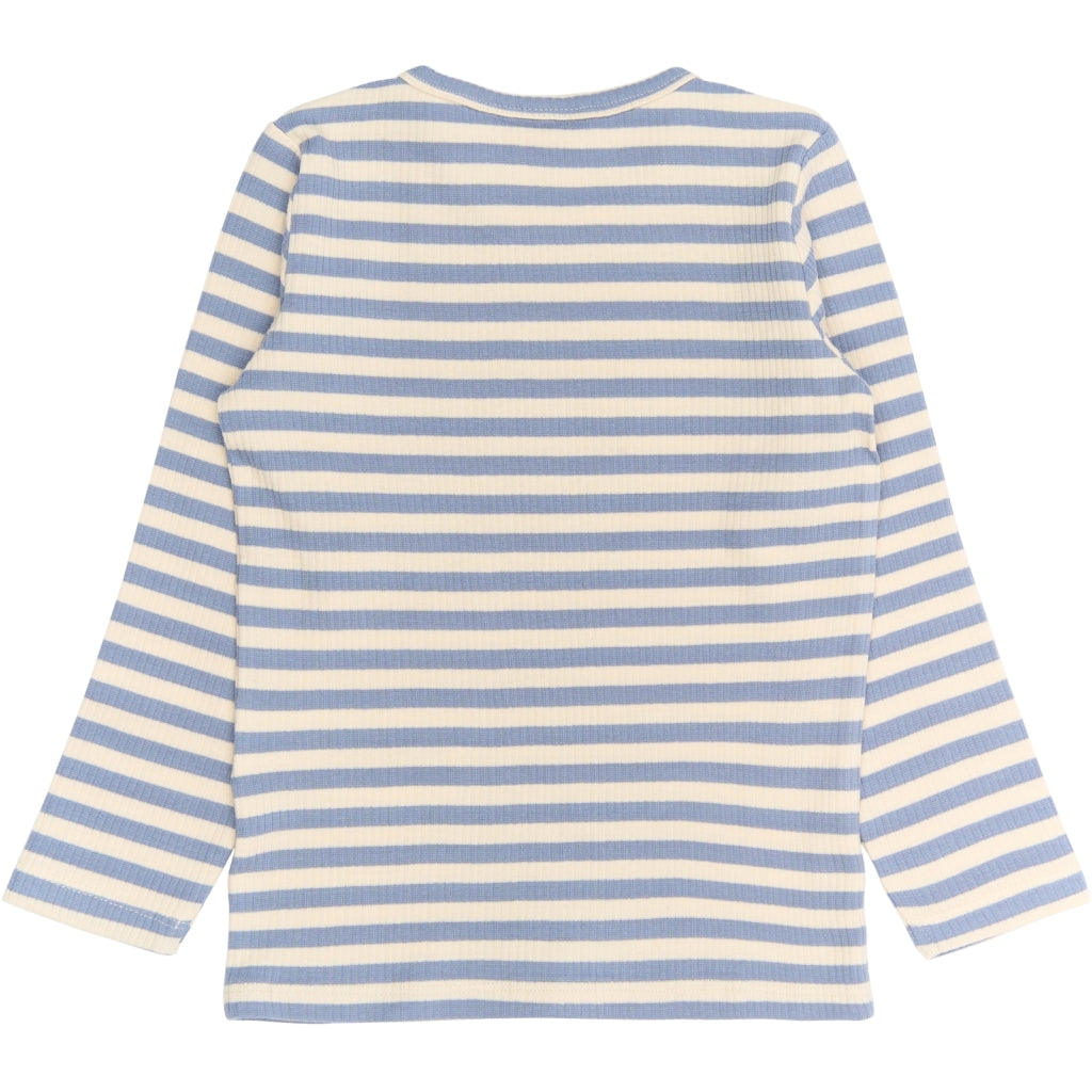 THE NEW SIBLINGS TNSTFro Langærmet Rib Bluse Langærmet bluse Tempest Striped