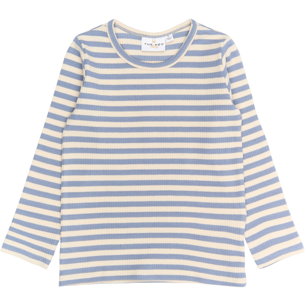 THE NEW SIBLINGS TNSTFro Langærmet Rib Bluse Langærmet bluse Tempest Striped