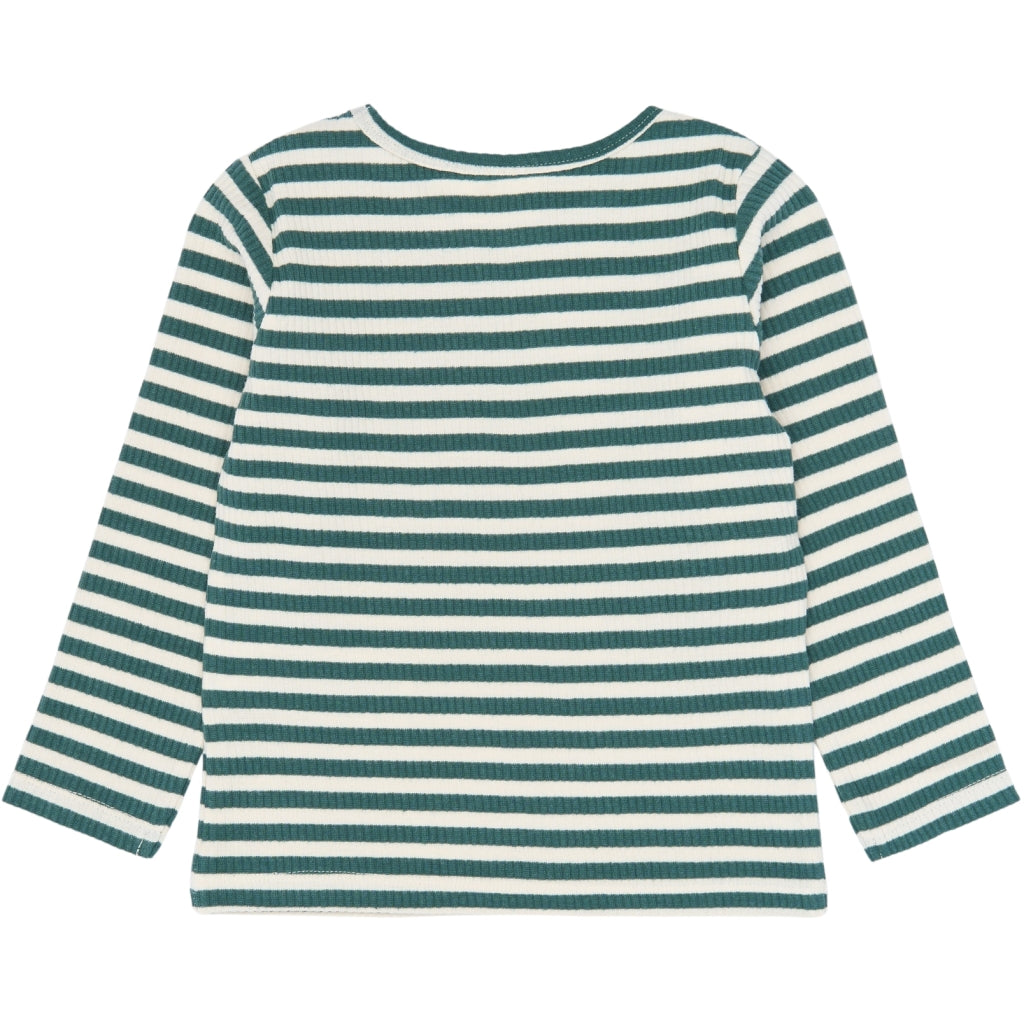 THE NEW SIBLINGS TNSTFro Langærmet Rib Bluse Langærmet bluse North Atlantic Striped TN