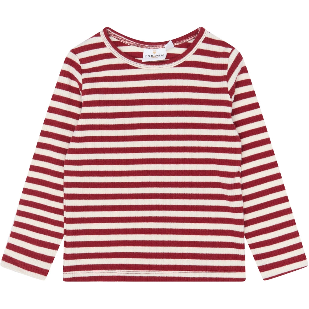 THE NEW SIBLINGS TNSTFro Langærmet Rib Bluse Langærmet bluse Rio Red Striped TN