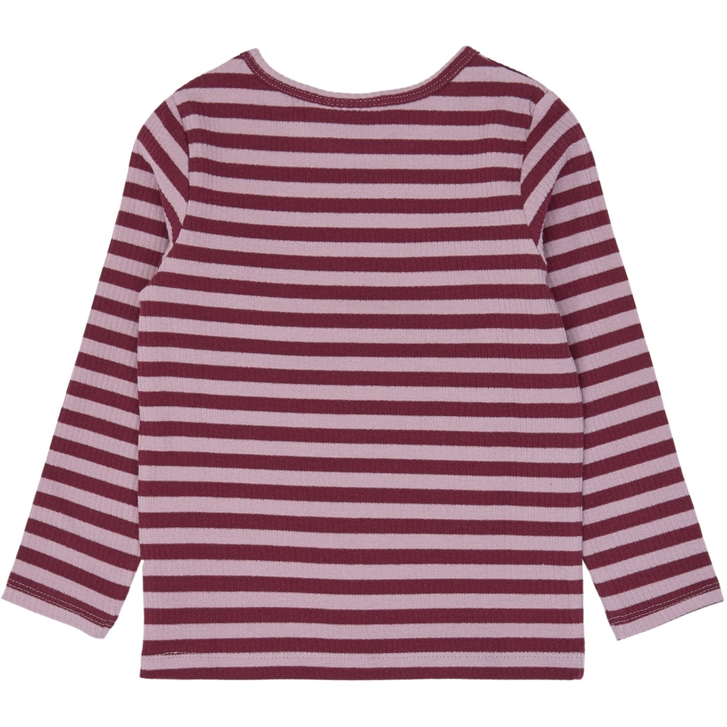 THE NEW SIBLINGS TNSTFro Langærmet rib T-shirt Langærmet bluse Elderberry Striped TN