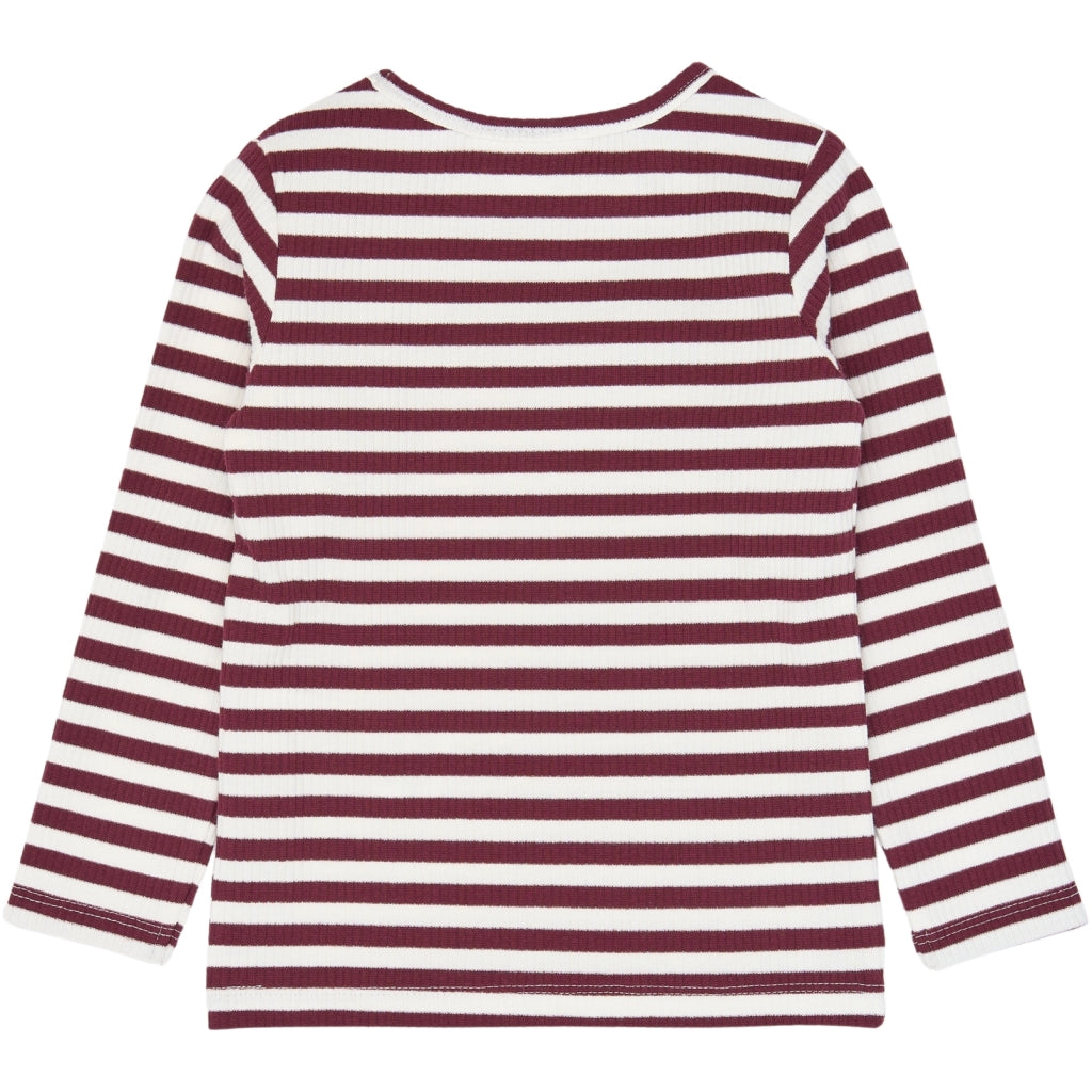 THE NEW SIBLINGS TNSTFro Langærmet rib T-shirt Langærmet bluse Gardenia Striped