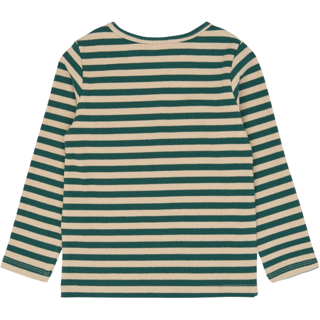 THE NEW SIBLINGS TNSTFro Langærmet rib T-shirt Langærmet bluse June Bug Striped