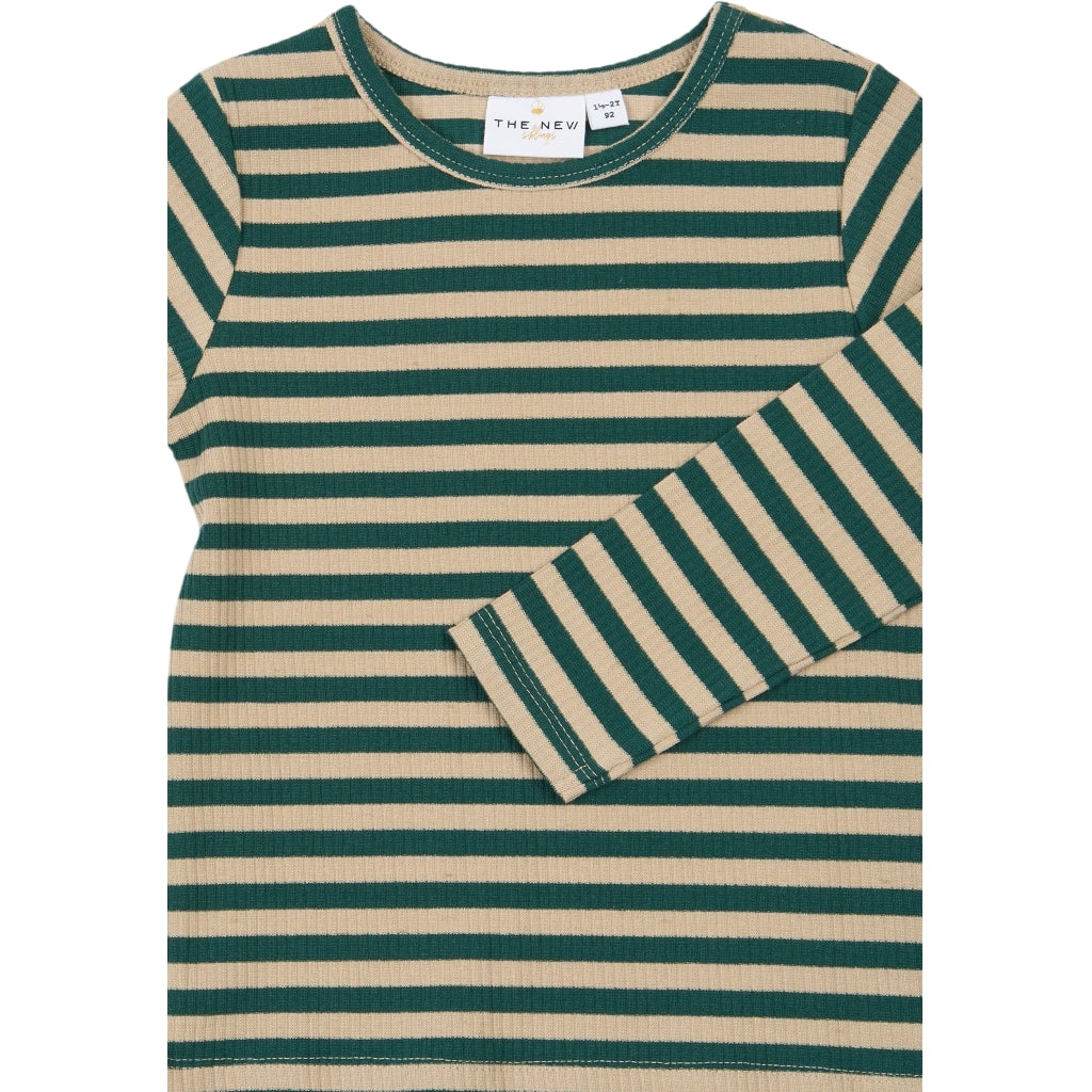 THE NEW SIBLINGS TNSTFro Langærmet rib T-shirt Langærmet bluse June Bug Striped