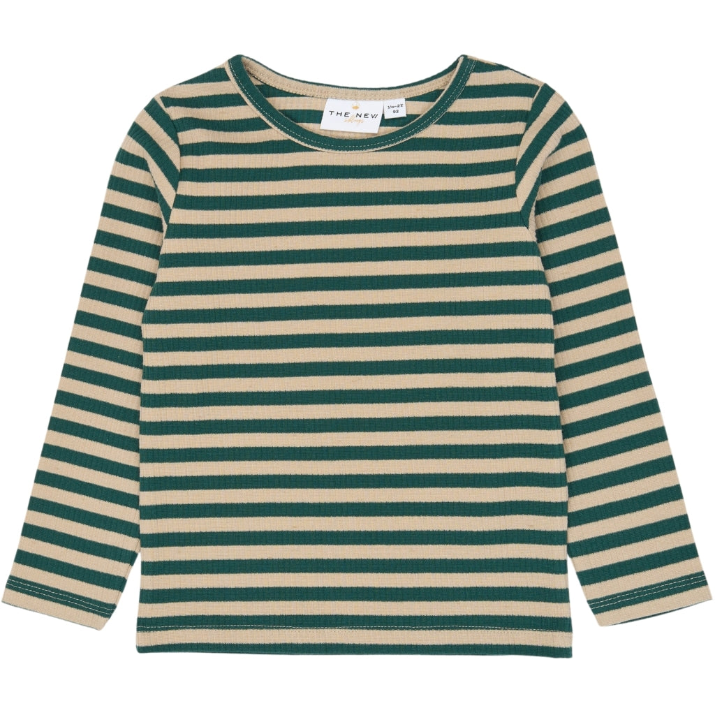 THE NEW SIBLINGS TNSTFro Langærmet rib T-shirt Langærmet bluse June Bug Striped