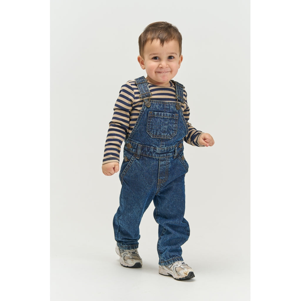 THE NEW SIBLINGS TNSTFro Langærmet rib T-shirt Langærmet bluse Navy Blazer Striped