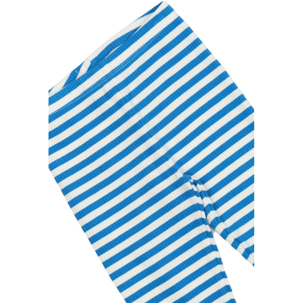 THE NEW SIBLINGS TNSTFro Rib Leggings Leggings Campanula Striped