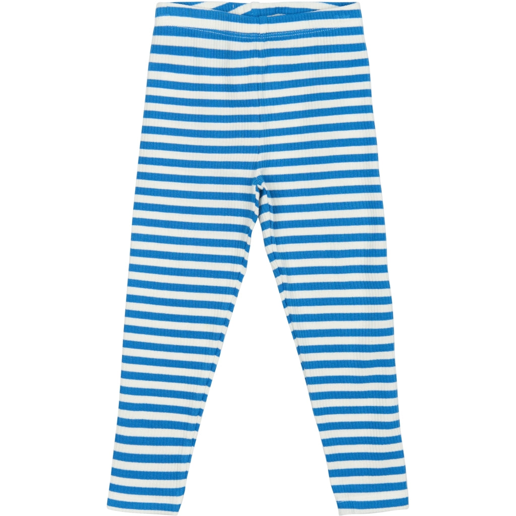 THE NEW SIBLINGS TNSTFro Rib Leggings Leggings Campanula Striped