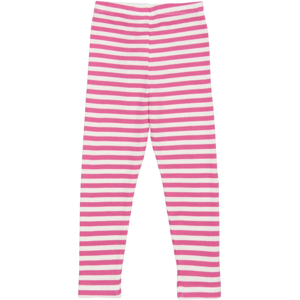 THE NEW SIBLINGS TNSTFro Rib Leggings Leggings Ibis Rose Striped
