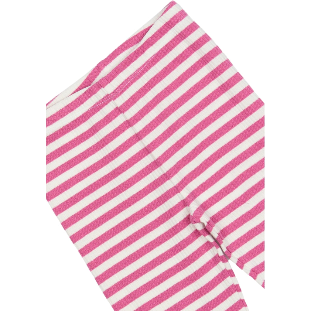 THE NEW SIBLINGS TNSTFro Rib Leggings Leggings Ibis Rose Striped