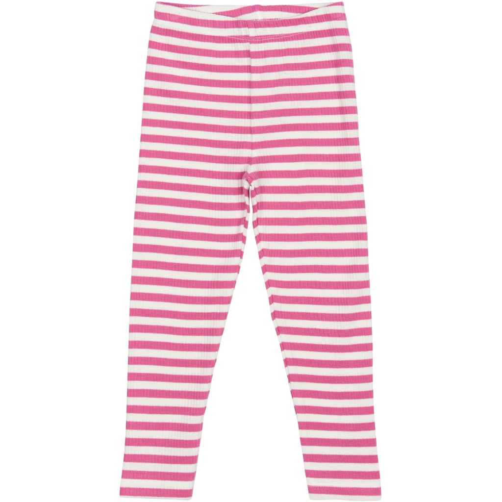 THE NEW SIBLINGS TNSTFro Rib Leggings Leggings Ibis Rose Striped
