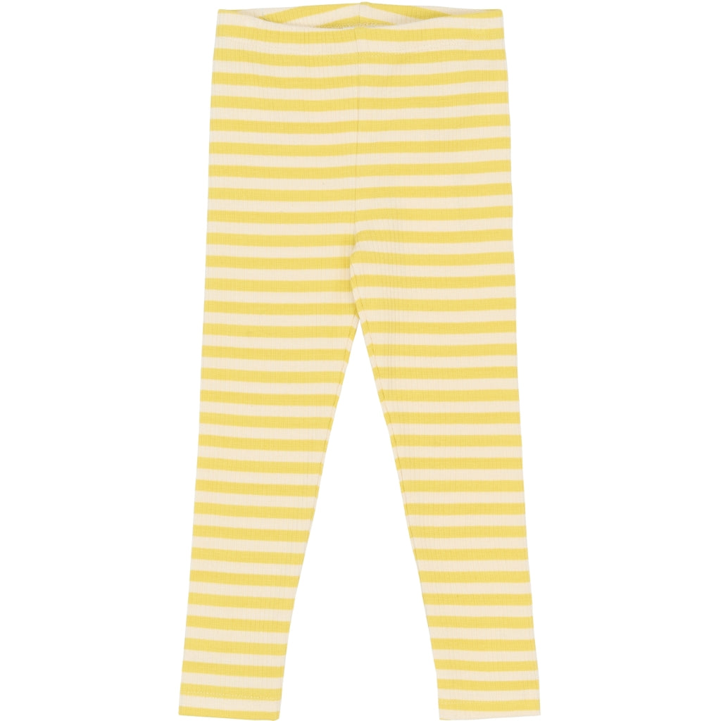 THE NEW SIBLINGS TNSTFro Rib Leggings Leggings Dusky Citron Striped