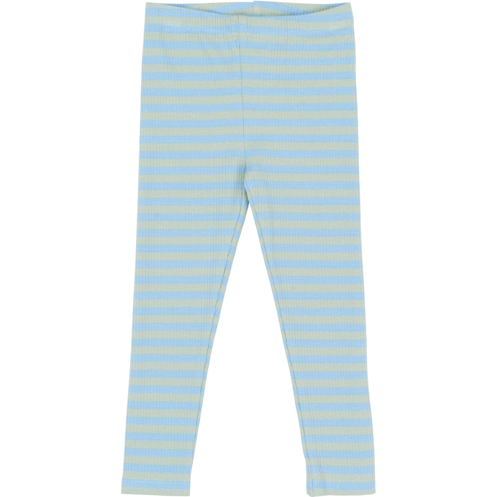 THE NEW SIBLINGS TNSTFro Rib Leggings Leggings Forever Blue Striped