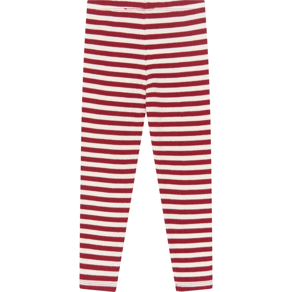 THE NEW SIBLINGS TNSTFro Rib Leggings Leggings Rio Red Striped TN