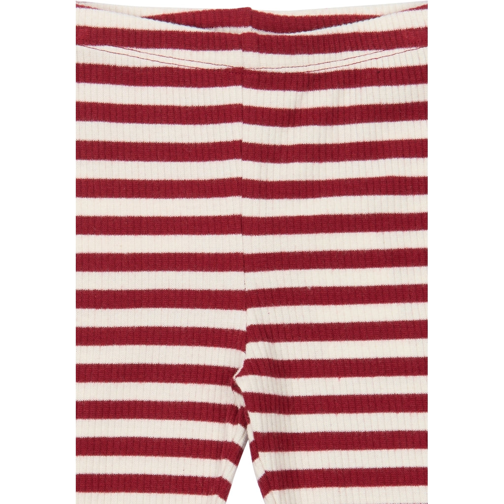 THE NEW SIBLINGS TNSTFro Rib Leggings Leggings Rio Red Striped TN