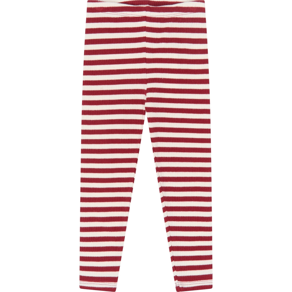 THE NEW SIBLINGS TNSTFro Rib Leggings Leggings Rio Red Striped TN